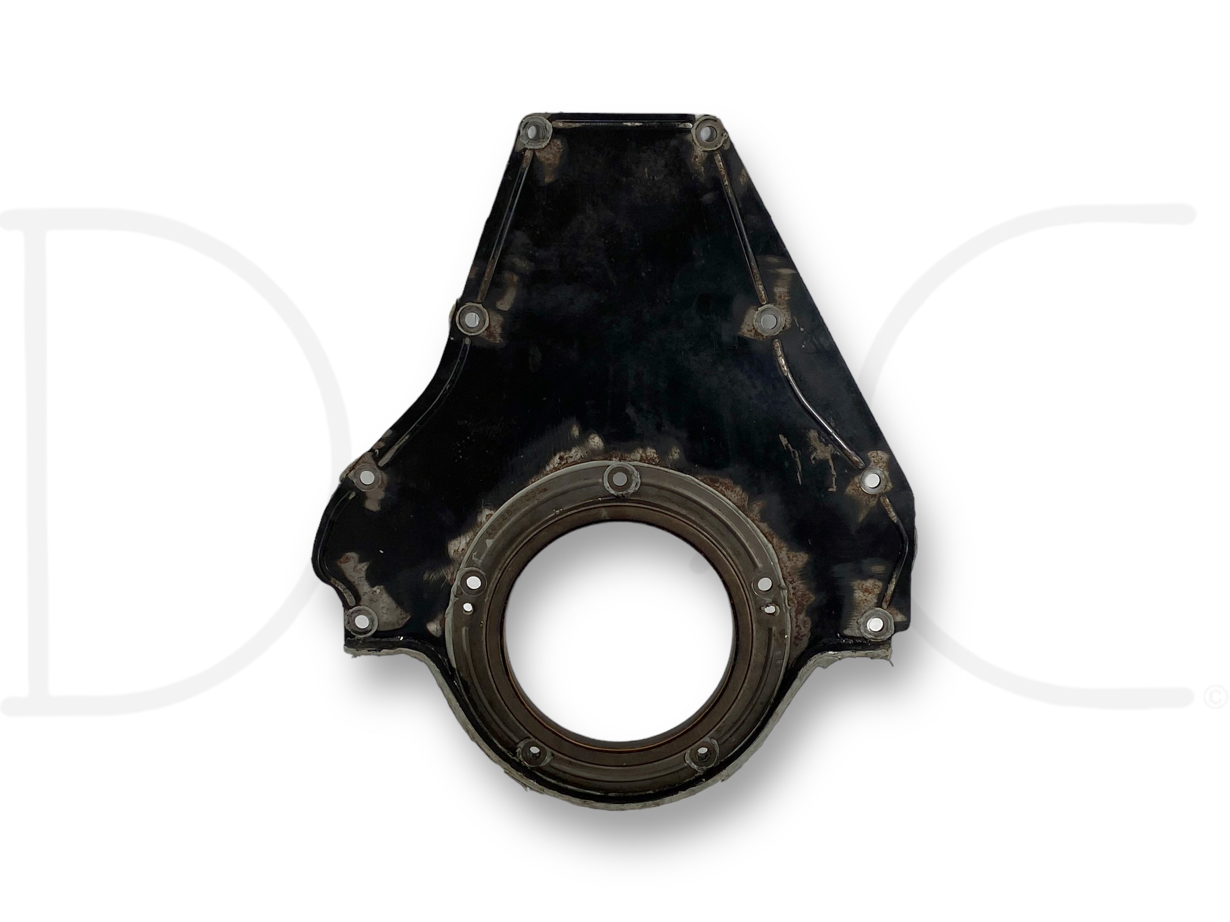 99-02 Ford F250 F350 7.3 7.3L DIESEL REAR MAIN SEAL COVER HOUSING PLATE ...