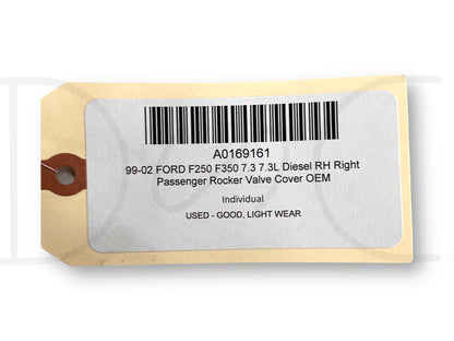 99-02 Ford F250 F350 7.3 7.3L Diesel RH Right Passenger Rocker Valve Cover OEM
