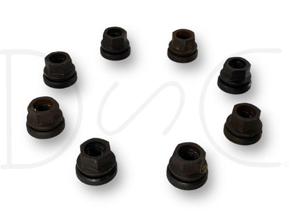 99-02 Ford F250 F350 Lug Nuts Set Of 8 Coarse Thread OEM 21MM Lug Nut Set