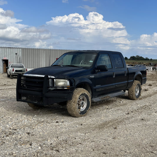 99-07 Ford F250 F350 Rear LH Left Driver Crew Cab Door Ua Black