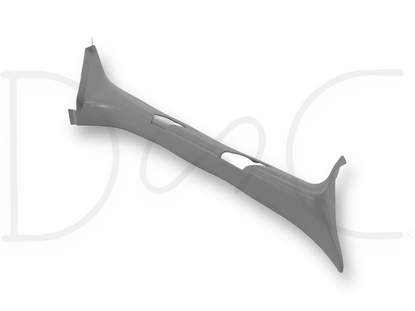 99-02 Ford F250 F350 RH Right Passenger A Pillar Trim Panel Gray OEM
