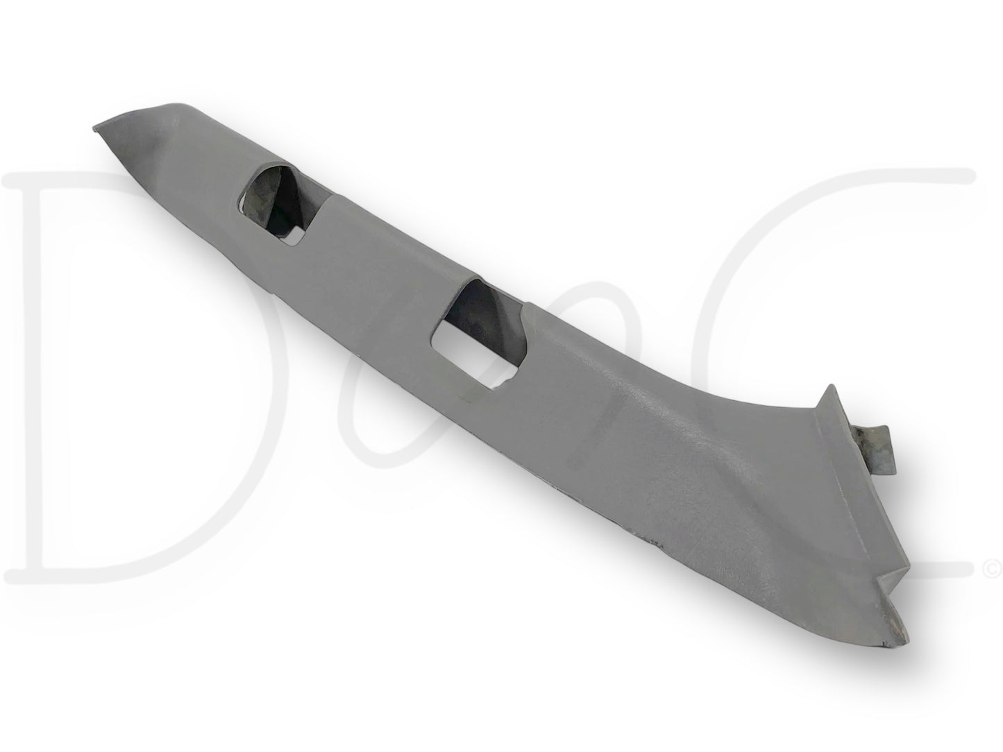 99-02 Ford F250 F350 RH Right Passenger A Pillar Trim Panel Gray OEM