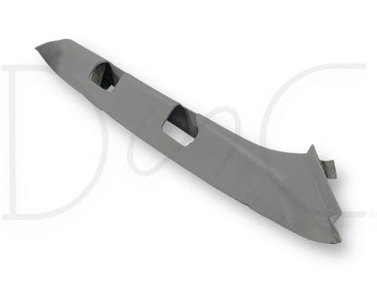 99-02 Ford F250 F350 RH Right Passenger A Pillar Trim Panel Gray OEM