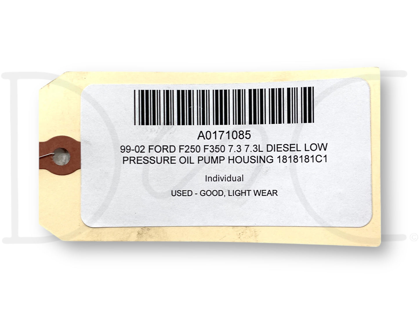 99-02 Ford F250 F350 7.3 7.3L Diesel Low Pressure Oil Pump Housing 1818181C1