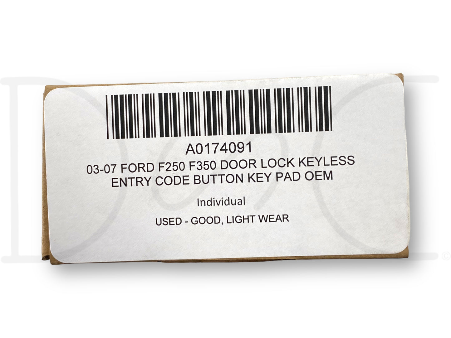 03-07 Ford F250 F350 Door Lock Keyless Entry Code Button Key Pad OEM