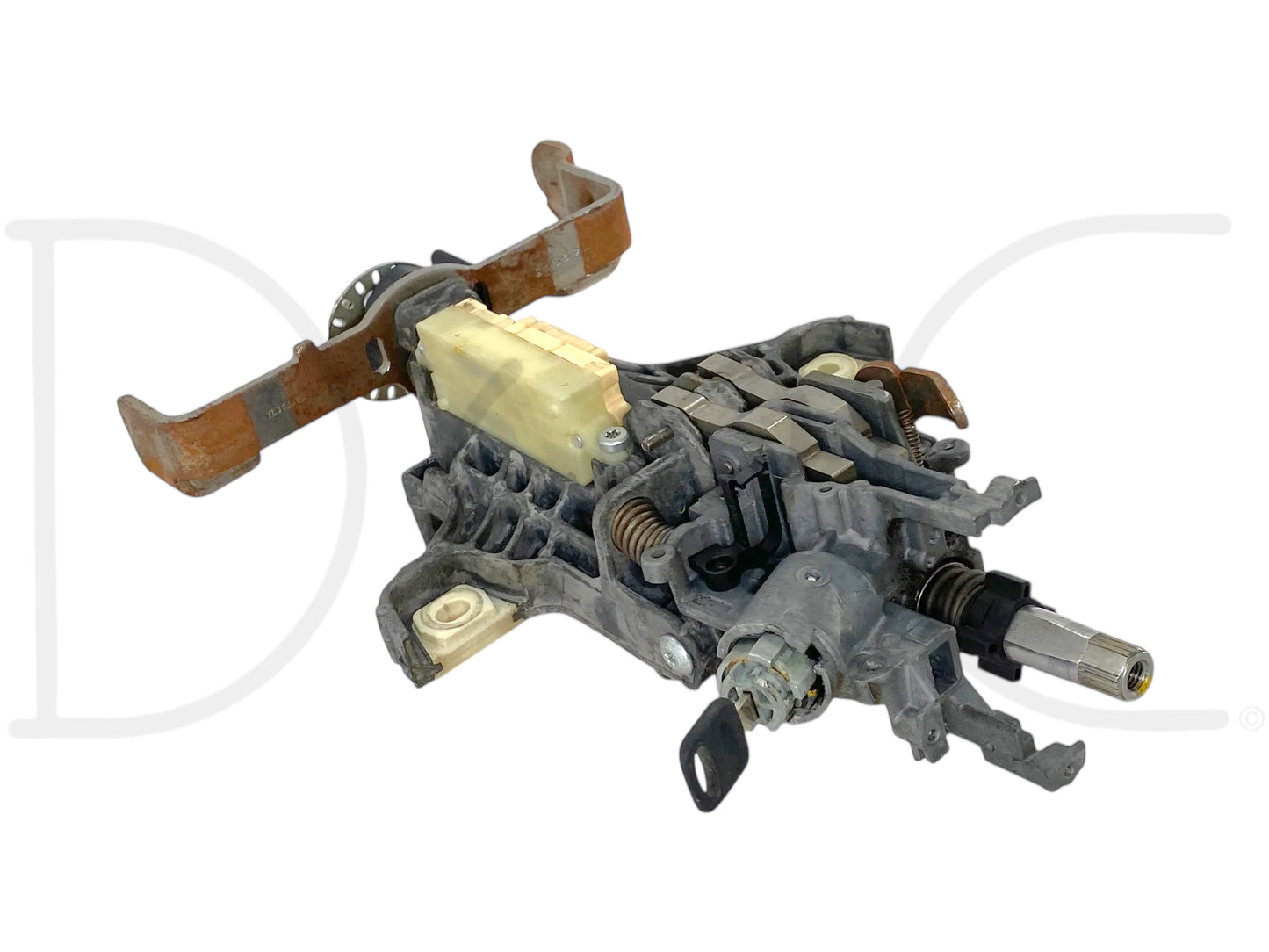 05-07 Ford F250 F350 Tilt Steering Column Auto Trans W/ Ignition Switch OE