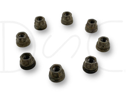 03-16 Ford F250 F350 Lug Nuts Set Of 8 Fine Thread OEM Lug Nut Set