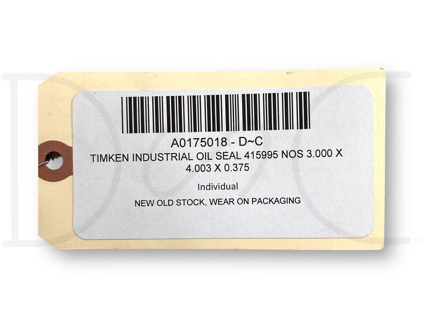 Timken Industrial Oil Seal 415995 Nos 3.000 X 4.003 X 0.375