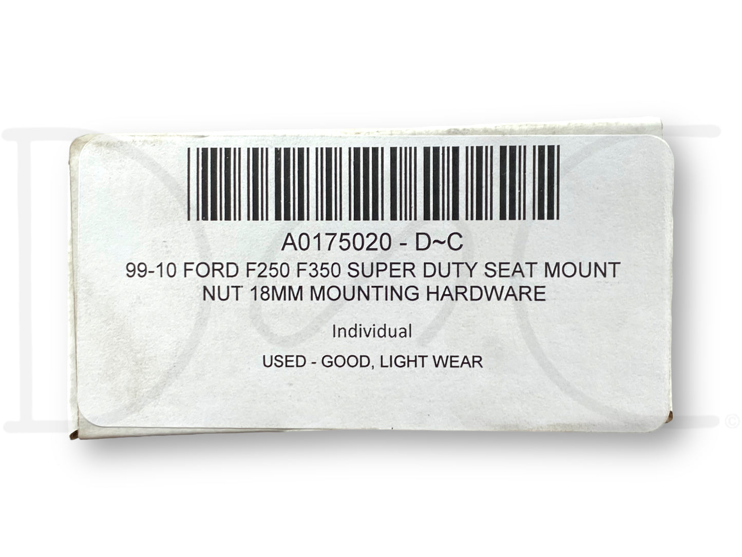 99-10 Ford F250 F350 Super Duty Seat Mount Nut 18MM Mounting Hardware