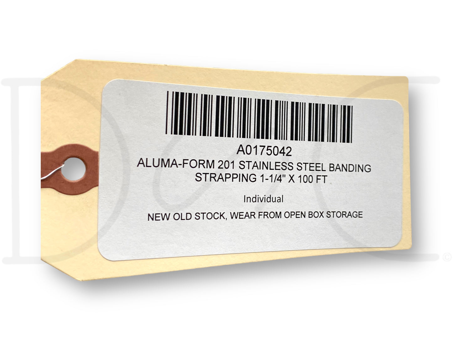 Aluma-Form 201 Stainless Steel Banding Strapping 1-1/4" X 100 Ft