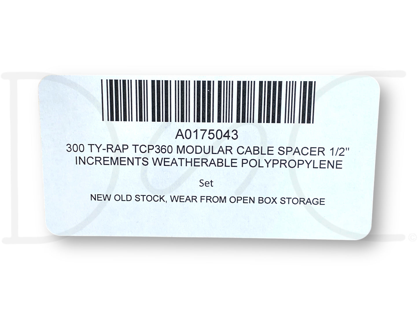 300 Ty-Rap Tcp360 Modular Cable Spacer 1/2" Increments Weatherable Polypropylene