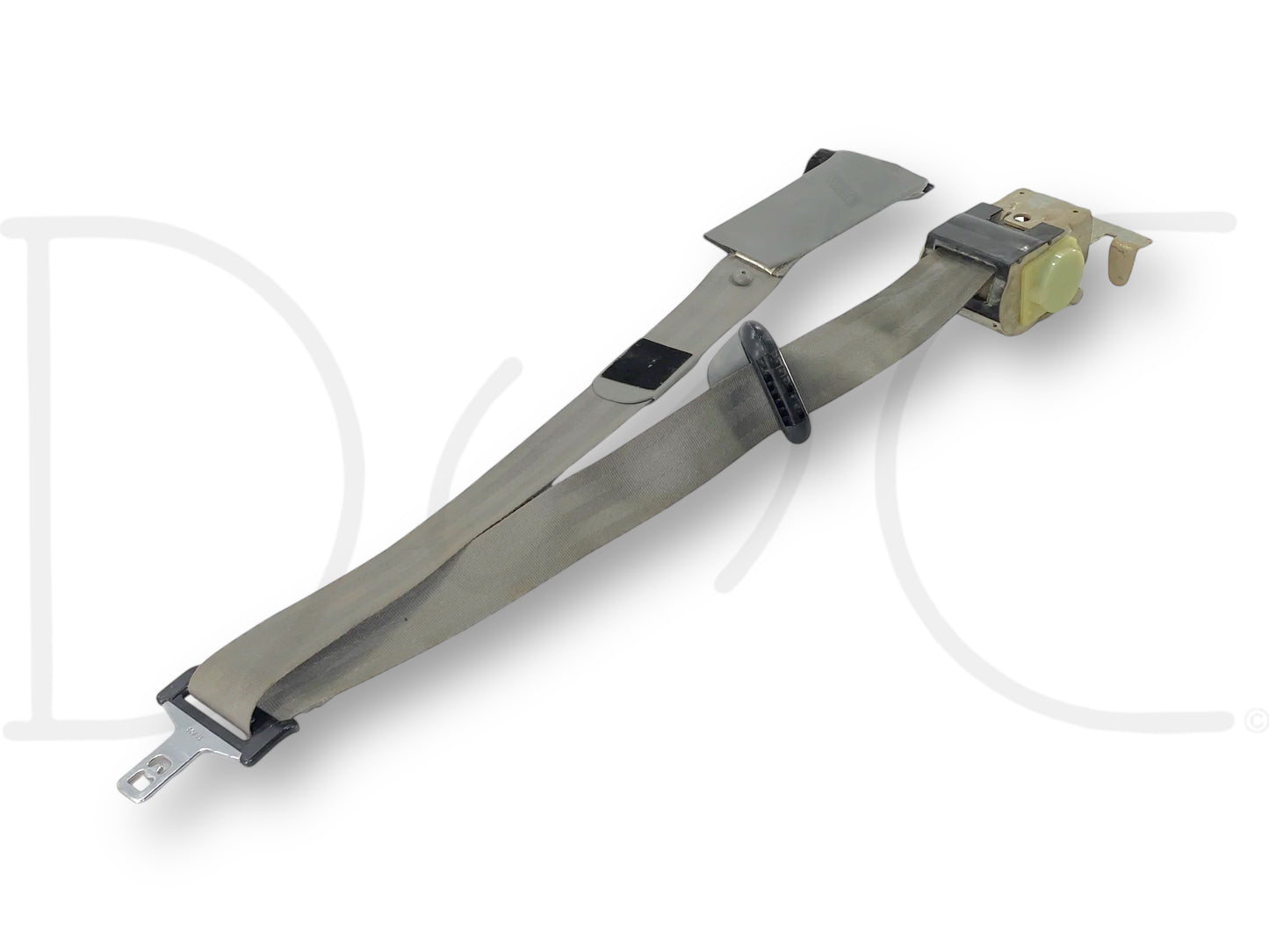 05-07 Ford F250 F350 RH Right Passenger Rear Seat Belt Seatbelt Gray OE