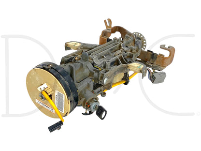 05-07 Ford F250 F350 Tilt Steering Column Auto Trans W/ Key & Clockspring OE