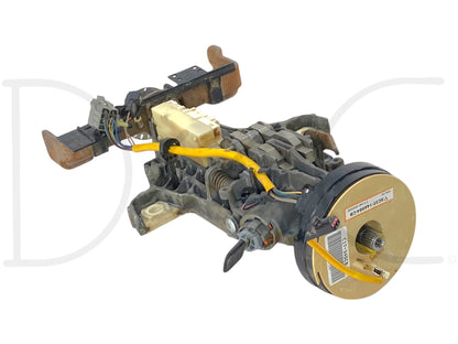 05-07 Ford F250 F350 Tilt Steering Column Auto Trans W/ Key & Clockspring OE