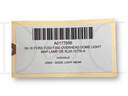 08-16 Ford F250 F350 Overhead Dome Light Map Lamp OE 5L24-13776-A