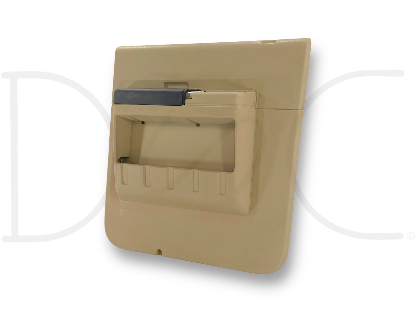 08-10 Ford F250 F350 LH Left Driver Rear Door Panel Power Camel Tan OE