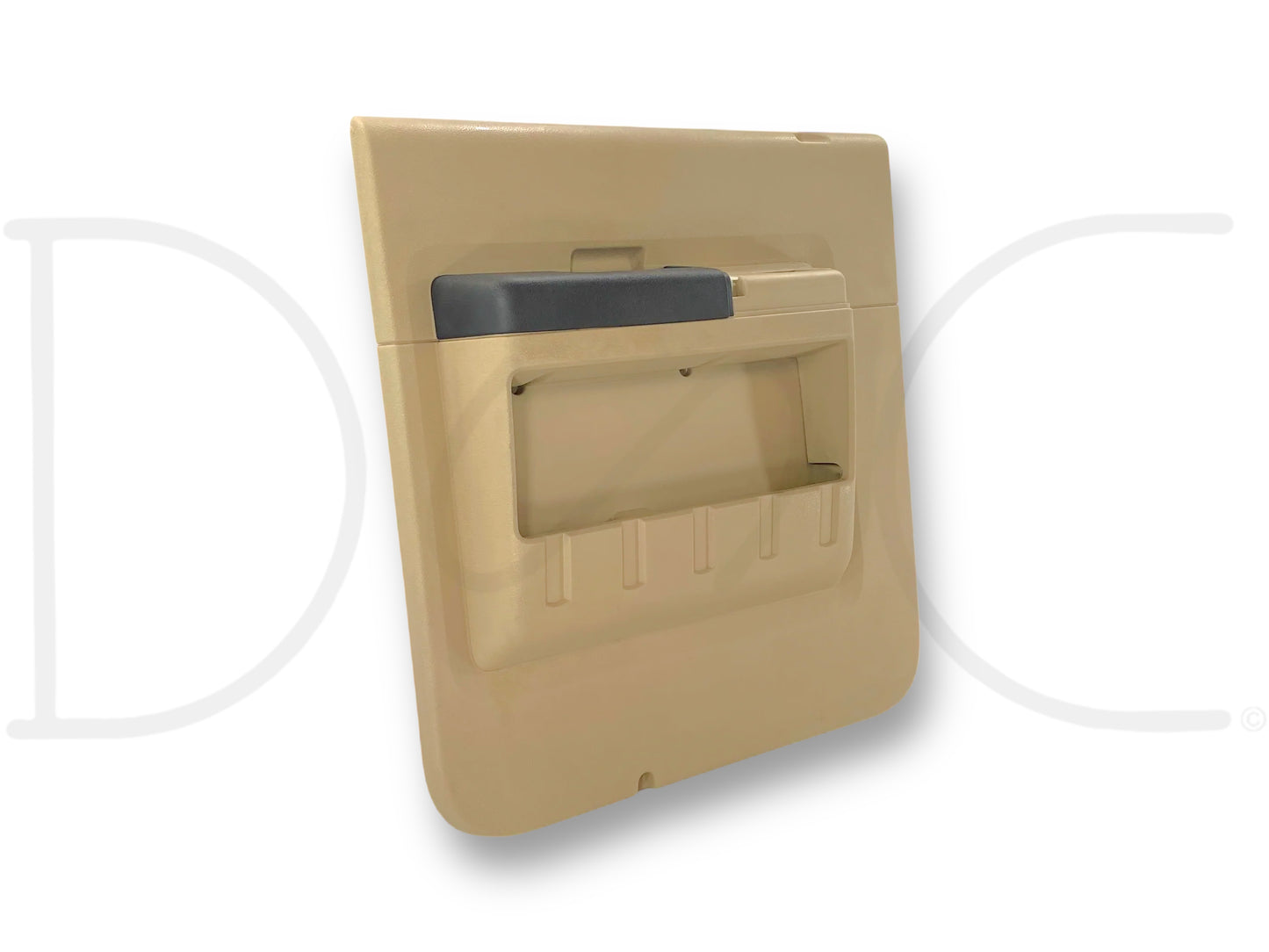 08-10 Ford F250 F350 LH Left Driver Rear Door Panel Power Camel Tan OE