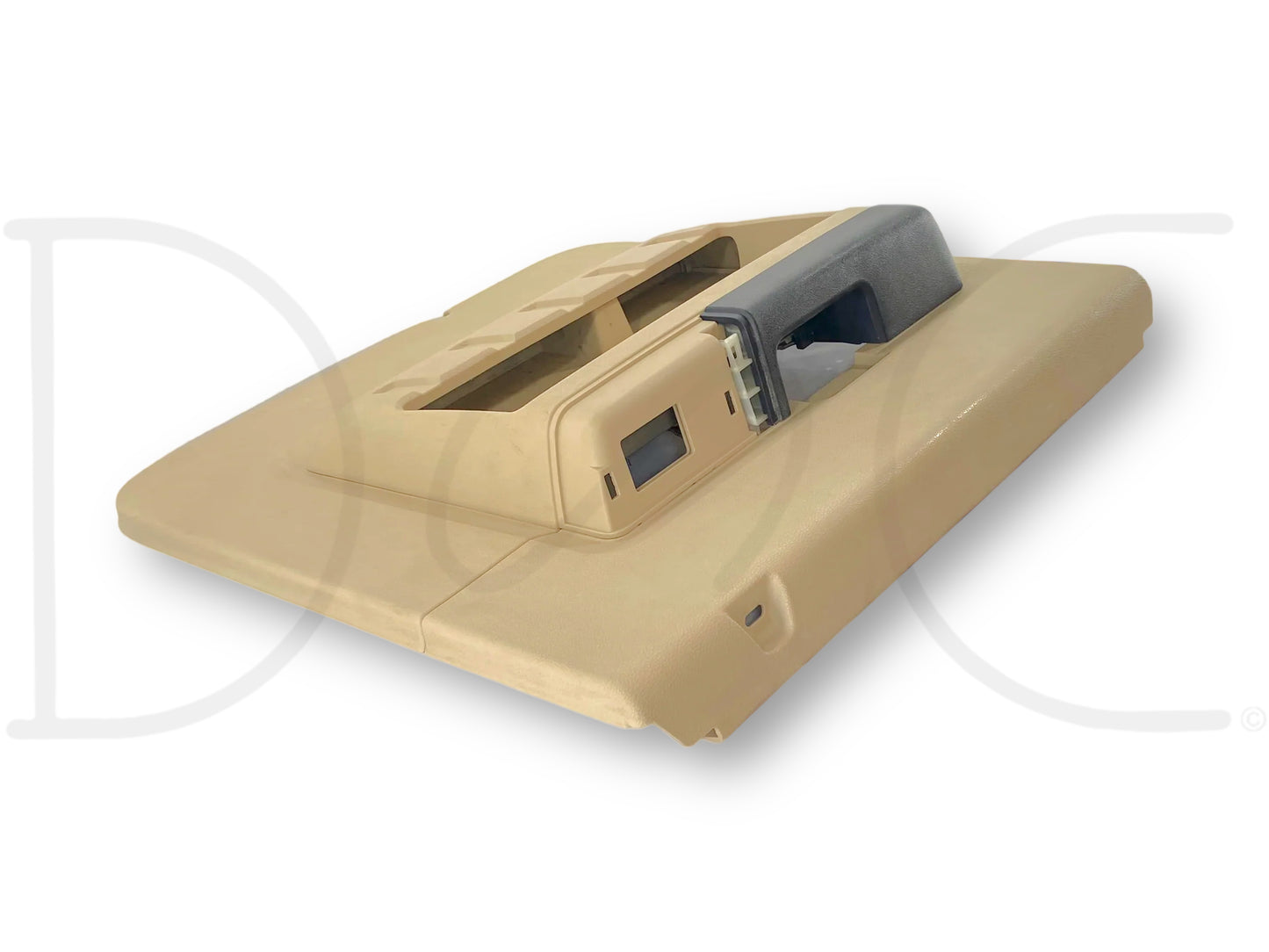 08-10 Ford F250 F350 LH Left Driver Rear Door Panel Power Camel Tan OE