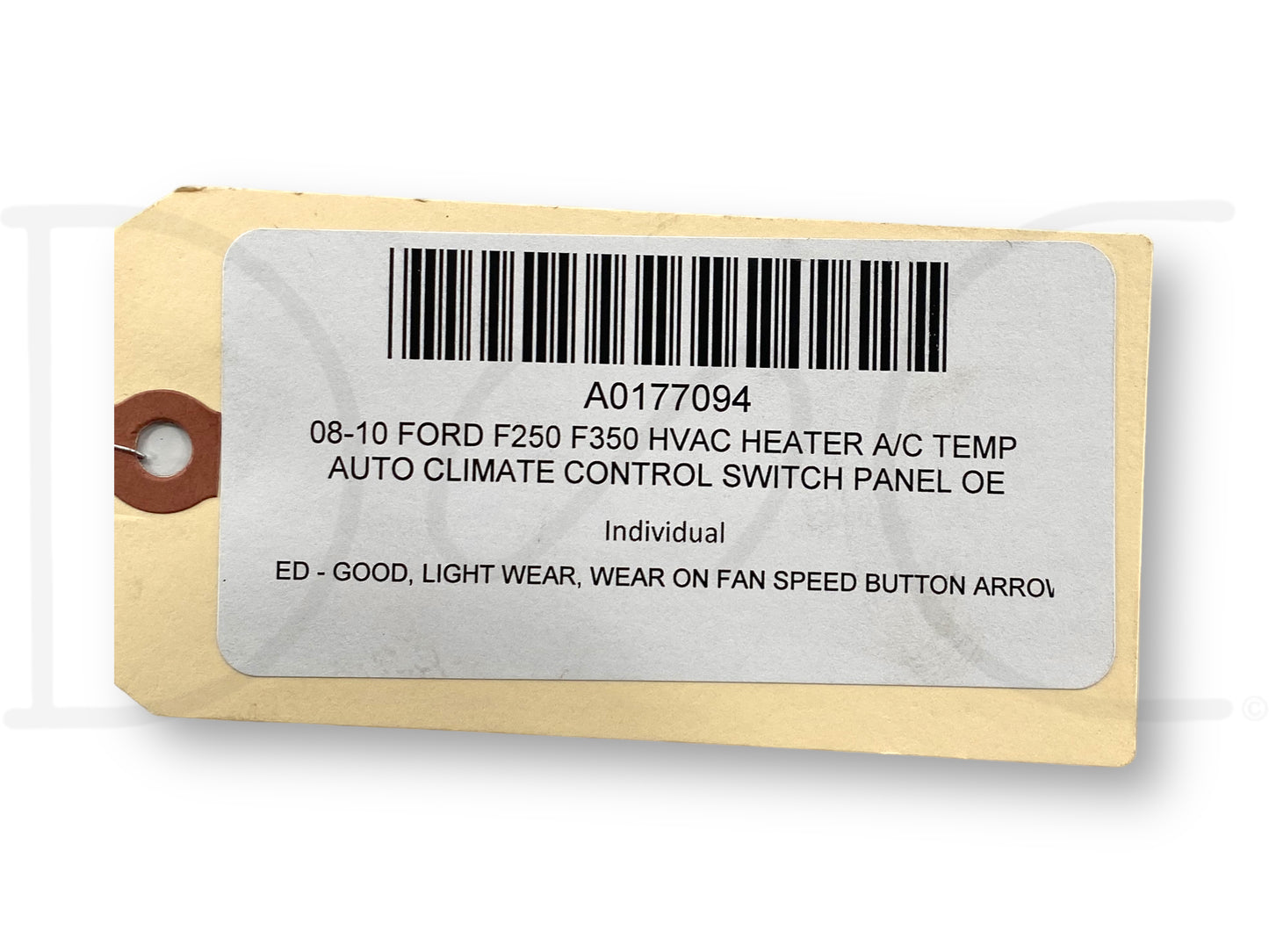 08-10 Ford F250 F350 HVAC Heater A/C Temp Auto Climate Control Switch Panel OE