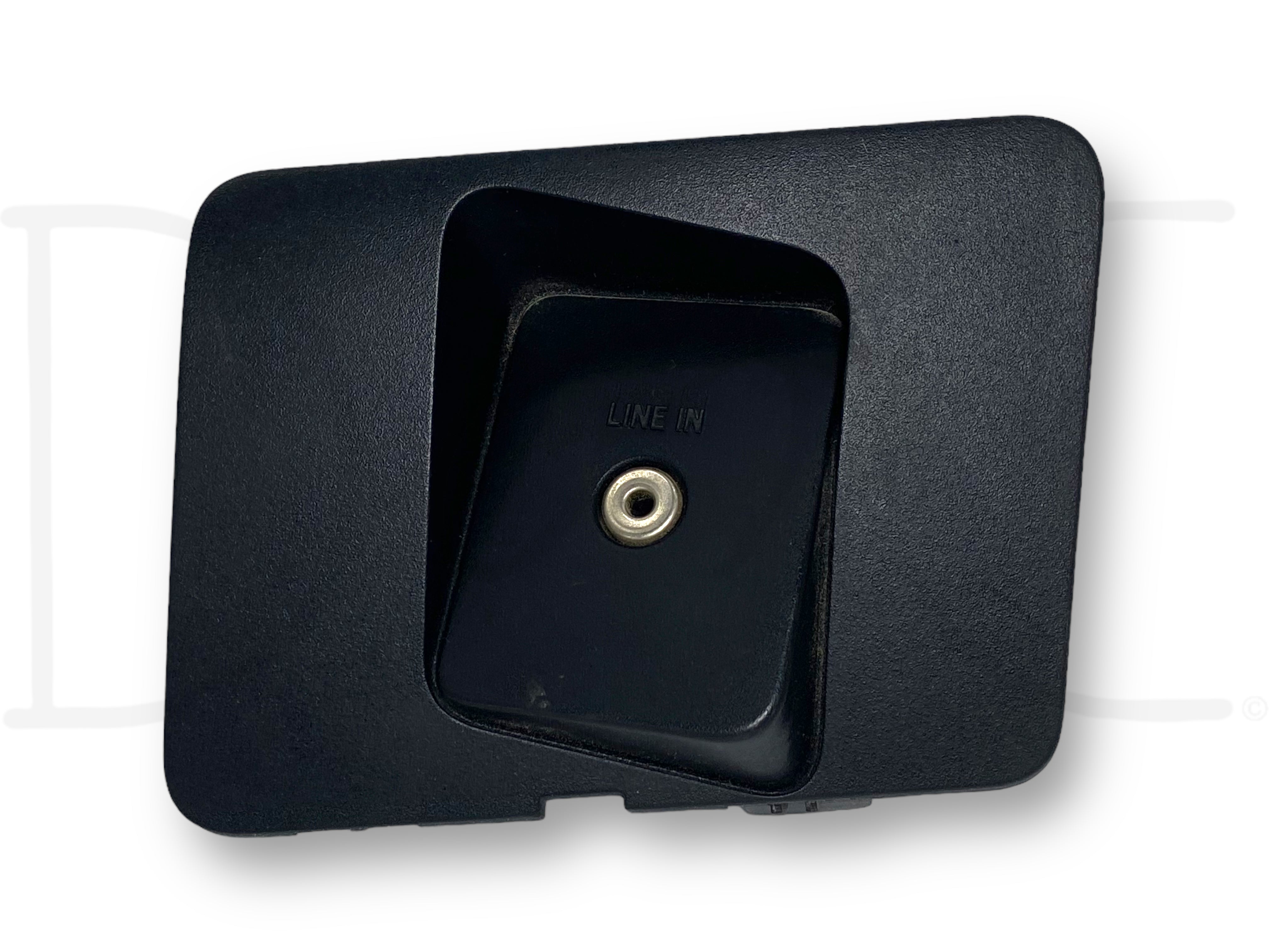 08-16 Ford F250 F350 AUX LINE IN BEZEL PORT PLUG AUDIO INPUT OEM 8C34 ...