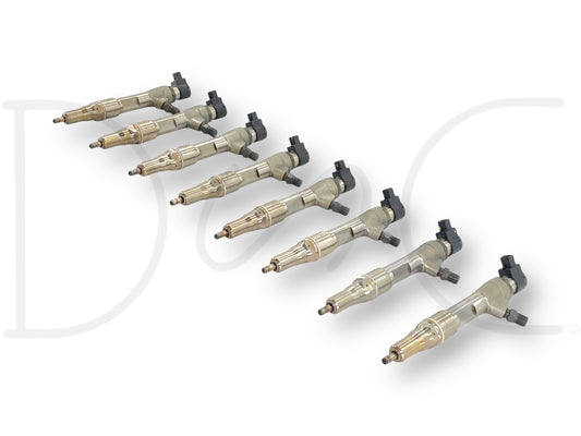 08-10 Ford F250 F350 6.4 6.4L Diesel Fuel Injector Set (8) Injectors *Untested*