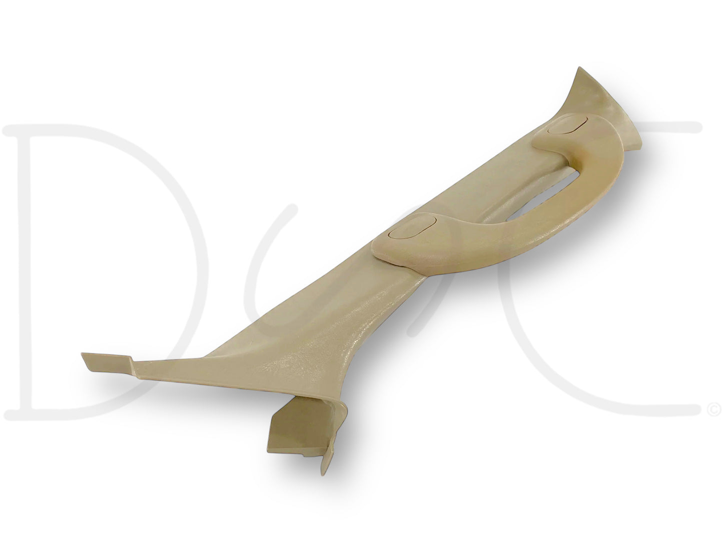 03-07 Ford F250 F350 RH Right Passenger A-Pillar Trim Grab Handle Tan OE