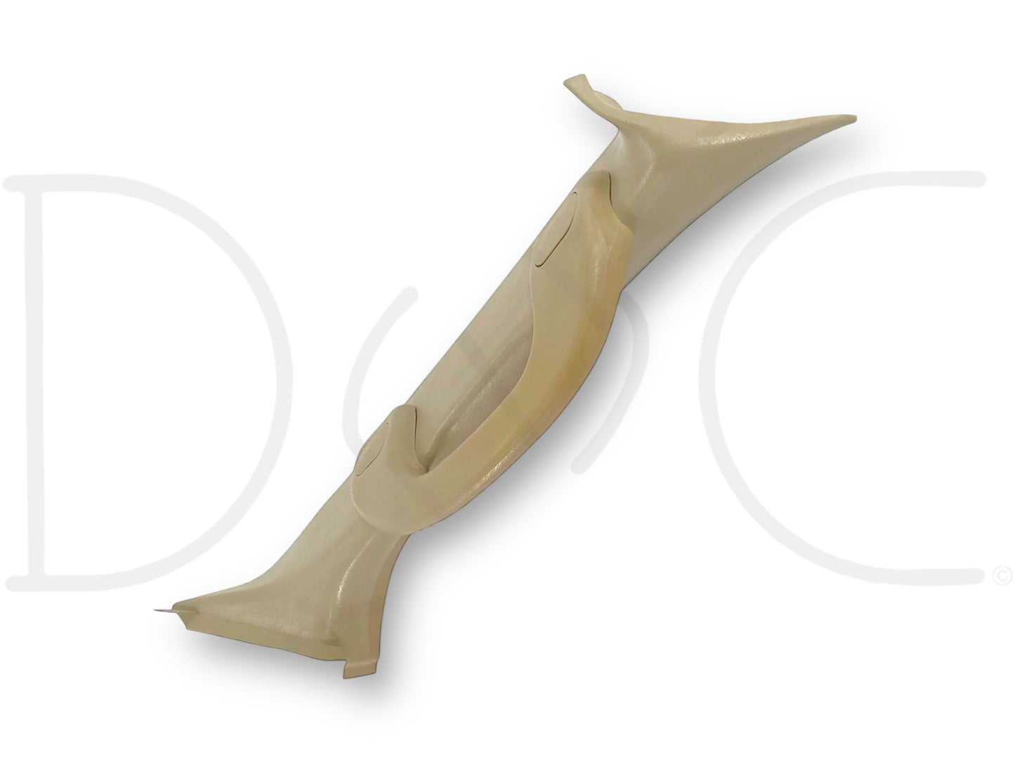 03-07 Ford F250 F350 RH Right Passenger A-Pillar Trim Grab Handle Tan OE