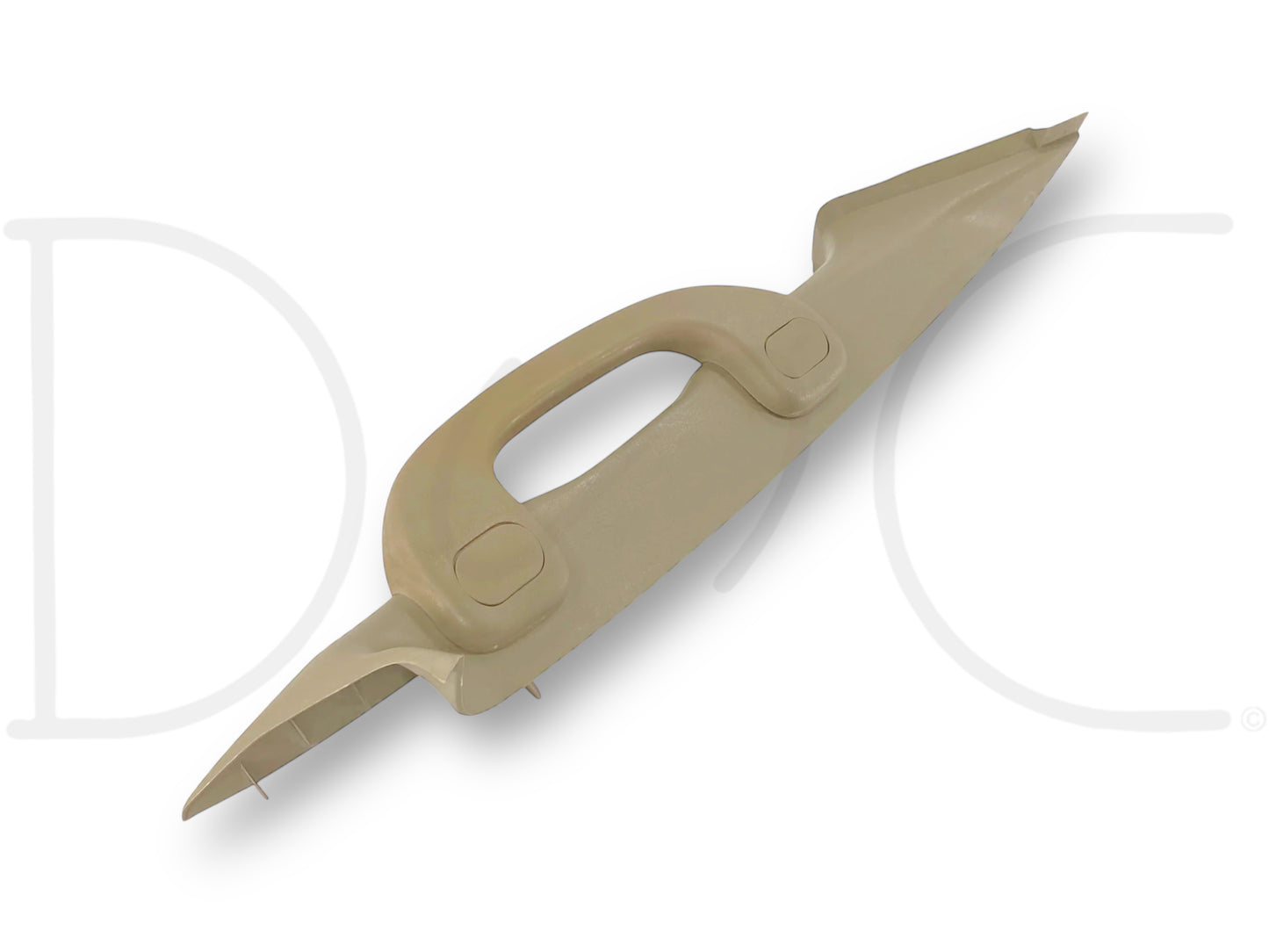 03-07 Ford F250 F350 RH Right Passenger A-Pillar Trim Grab Handle Tan OE