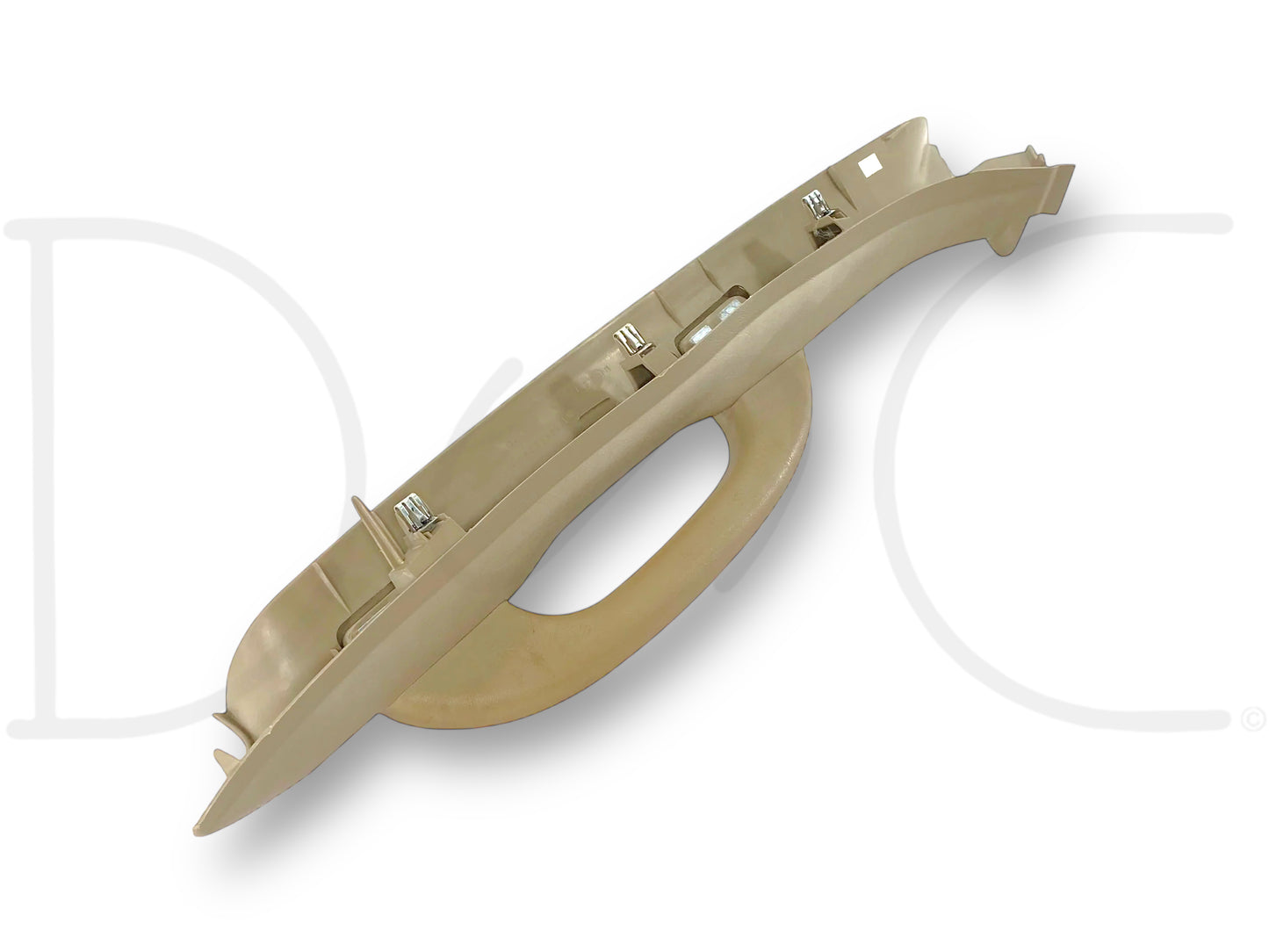 03-07 Ford F250 F350 RH Right Passenger A-Pillar Trim Grab Handle Tan OE