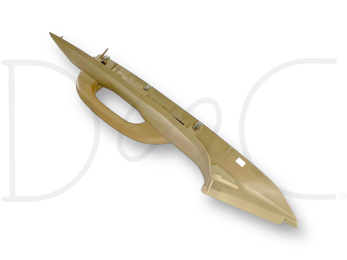 03-07 Ford F250 F350 RH Right Passenger A-Pillar Trim Grab Handle Tan OE