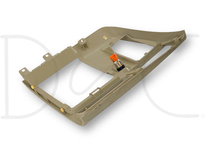 05-07 Ford F250 F350 Center Lower Dash Panel Tan Dashboard 5C34-2504302-B *Blem*