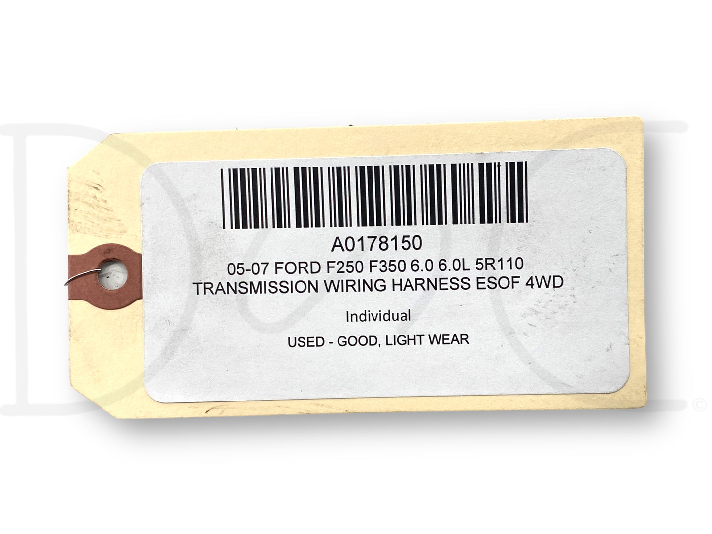 05-07 Ford F250 F350 6.0 6.0L 5R110 Transmission Wiring Harness ESOF 4WD