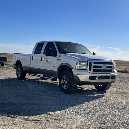 99-07 Ford F250 F350 Front RH Right Passenger Door White / Tan