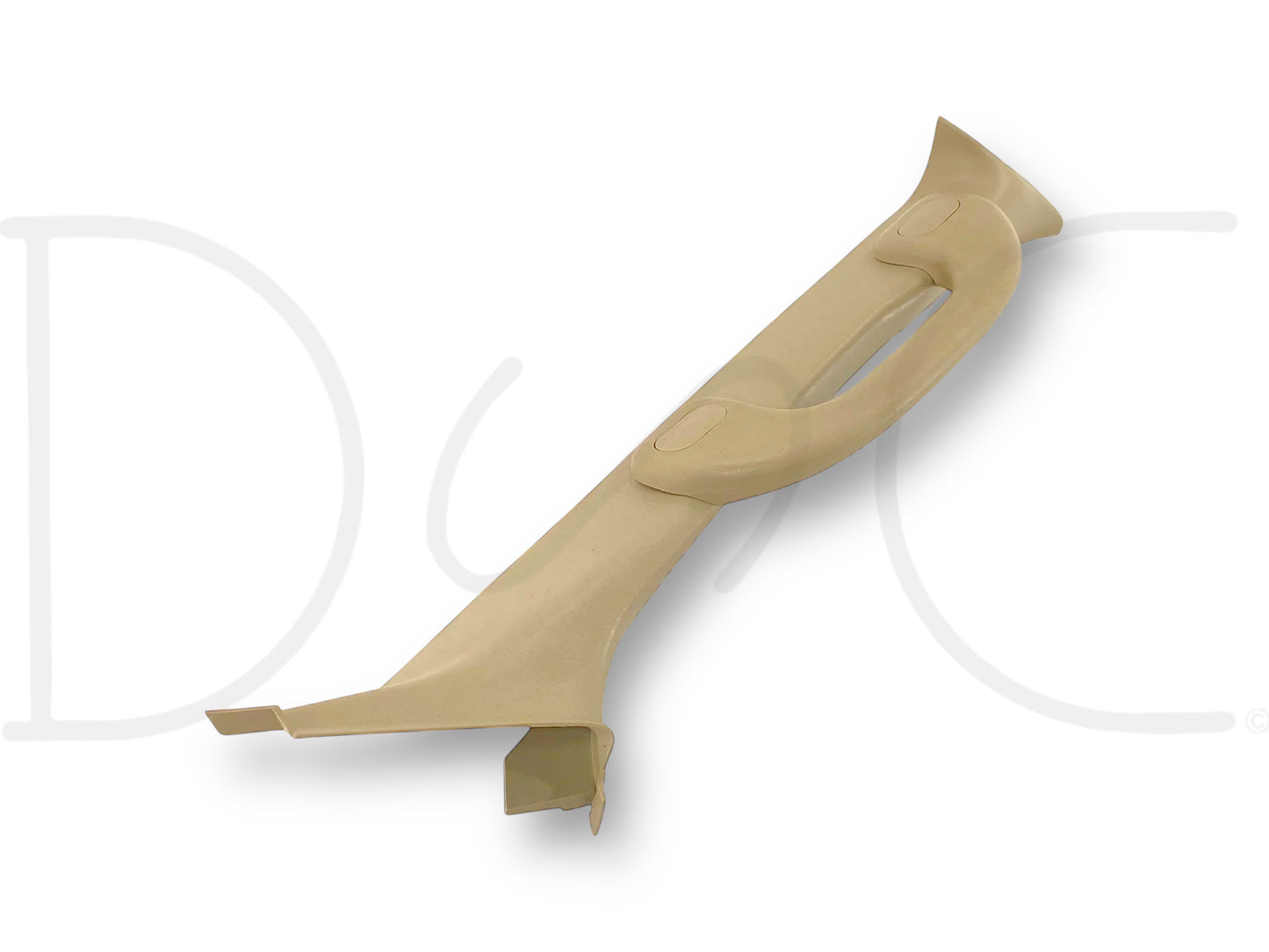 03-07 Ford F250 F350 RH Right Passenger A-Pillar Trim Grab Handle Tan OE