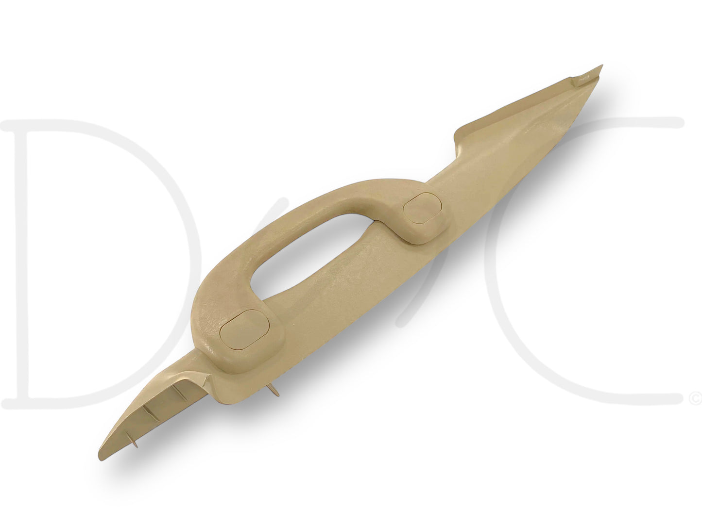 03-07 Ford F250 F350 RH Right Passenger A-Pillar Trim Grab Handle Tan OE