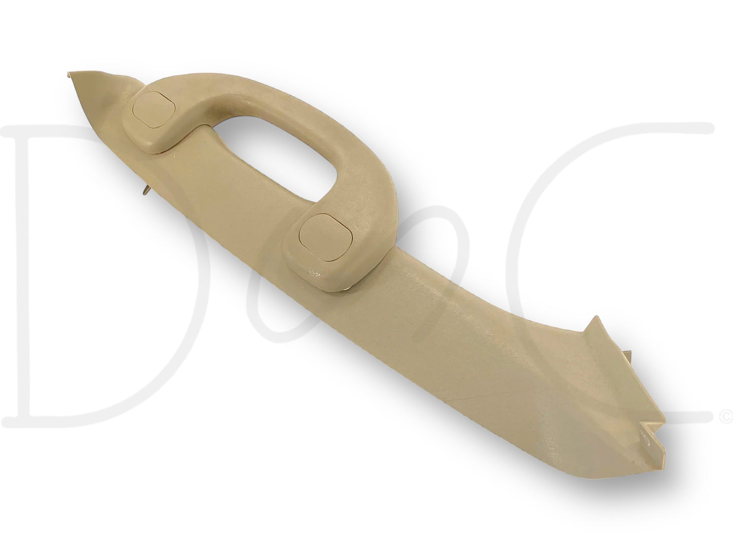 03-07 Ford F250 F350 RH Right Passenger A-Pillar Trim Grab Handle Tan OE