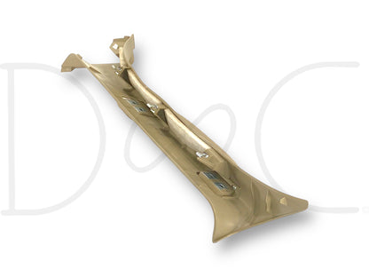 03-07 Ford F250 F350 RH Right Passenger A-Pillar Trim Grab Handle Tan OE