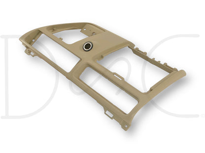 05-07 Ford F250 F350 Center Lower Dash Panel Tan Dashboard OE 5C34-2504302-B