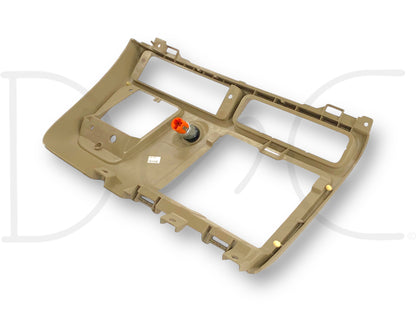 05-07 Ford F250 F350 Center Lower Dash Panel Tan Dashboard OE 5C34-2504302-B