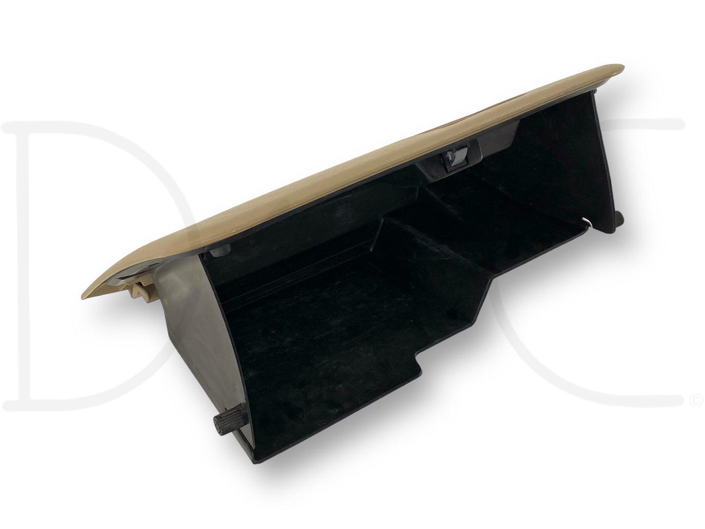 03-07 Ford F250 F350 Super Duty Tan Glove Box Storage Compartment