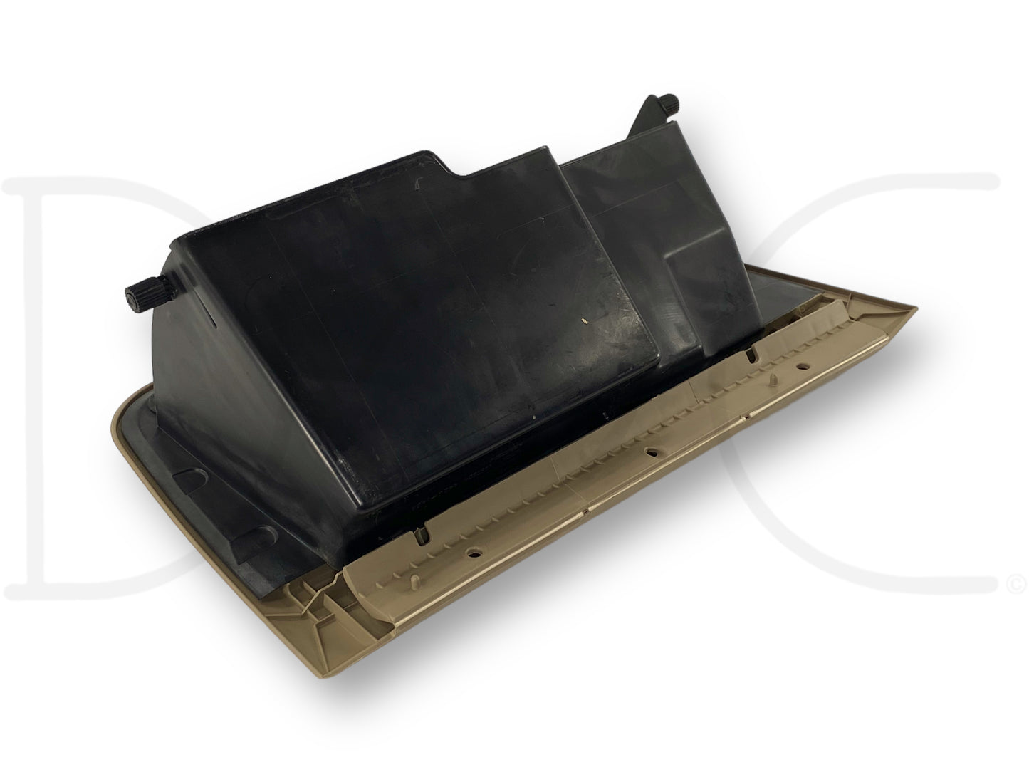 03-07 Ford F250 F350 Super Duty Tan Glove Box Storage Compartment