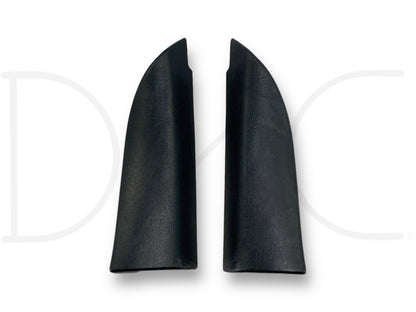 99-07 Ford F250 F350 LH RH Left Right Door Sail Trim Panel Covers Set Black OE