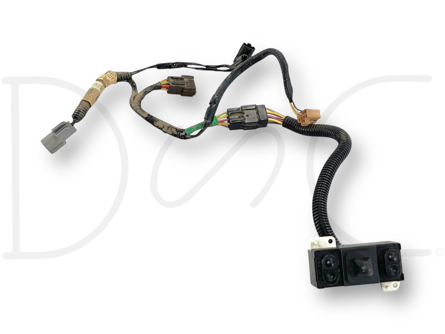 02-07 Ford F250 F350 RH Right Passenger Power Seat Switch Control Wiring Harness