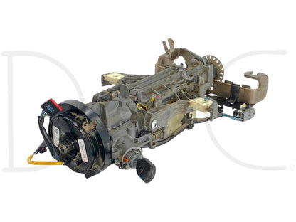 05-07 Ford F250 F350 Lariat Tilt Steering Column Auto W/ Key & Clockspring OE