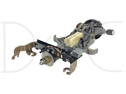 05-07 Ford F250 F350 Lariat Tilt Steering Column Auto W/ Key & Clockspring OE