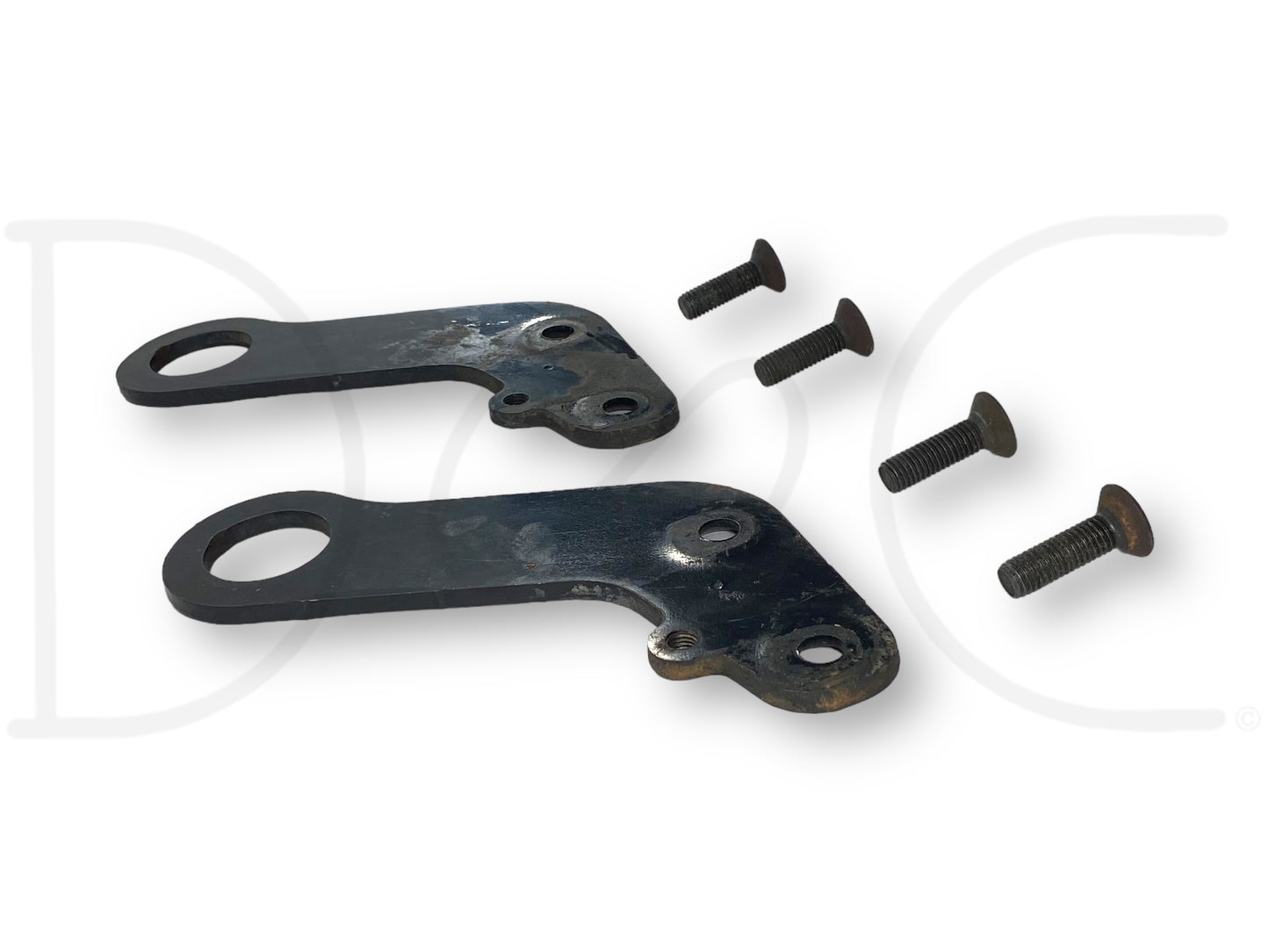 03-07 Ford F250 F350 6.0 6.0L Powerstroke Engine Lifting Eye Hook Bracket Set OE