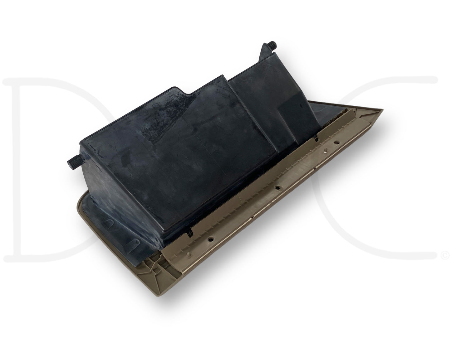 03-07 Ford F250 F350 Super Duty Tan Glove Box Storage Compartment