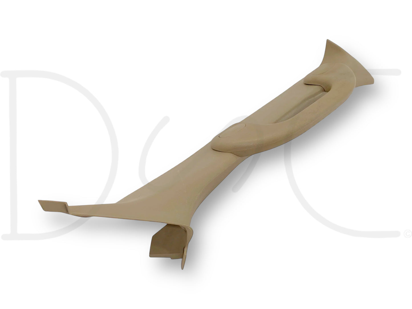 03-07 Ford F250 F350 RH Right Passenger A-Pillar Trim Grab Handle Tan OE