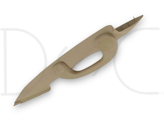 03-07 Ford F250 F350 RH Right Passenger A-Pillar Trim Grab Handle Tan OE