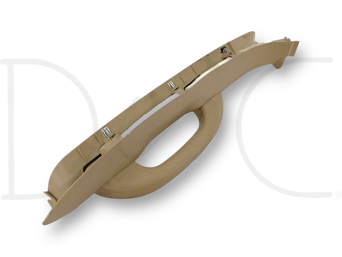 03-07 Ford F250 F350 RH Right Passenger A-Pillar Trim Grab Handle Tan OE
